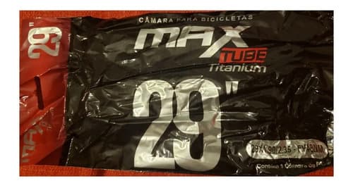 Câmara De Ar Max Tube Para Bicicleta Aro 29 Bico Fino 48mm  Presta