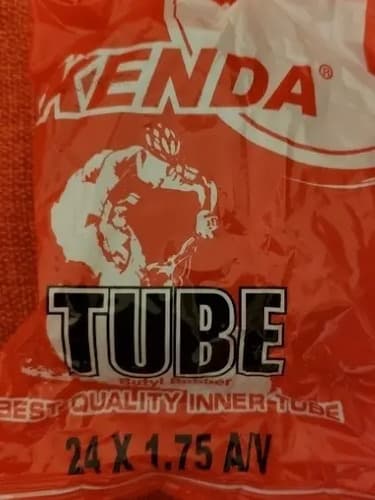 Câmara De Ar Kenda Bicicleta  Aro 24x1.75 - Bico Grosso  Schrader