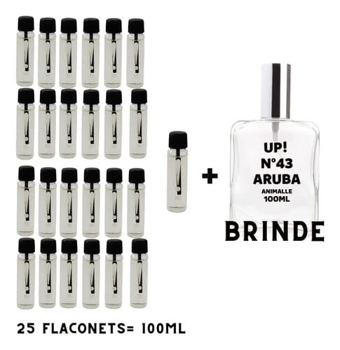 Perfume Up Essência Aruba 43 Masculino - Leia O Descritivo